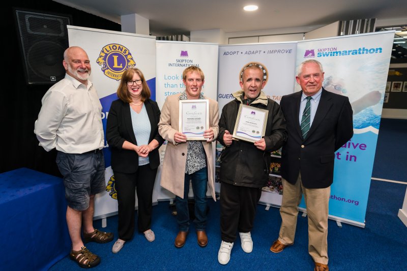 Awards night for Skipton Swimarathon 2023
