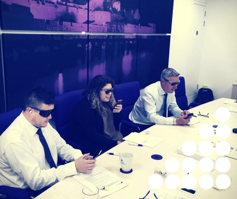 Skipton staff attending vulnerability training