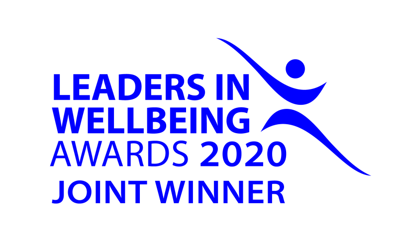Leaders in wellbeing awards 2020 joint winners logo