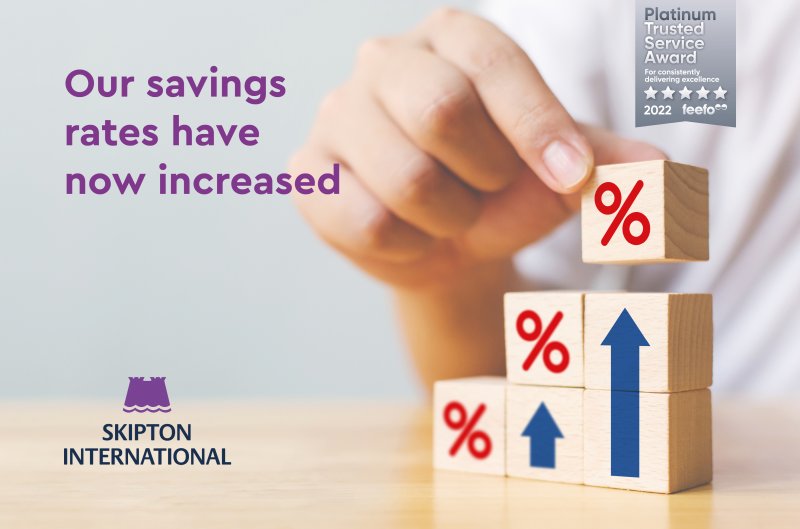 Skipton savings increase image